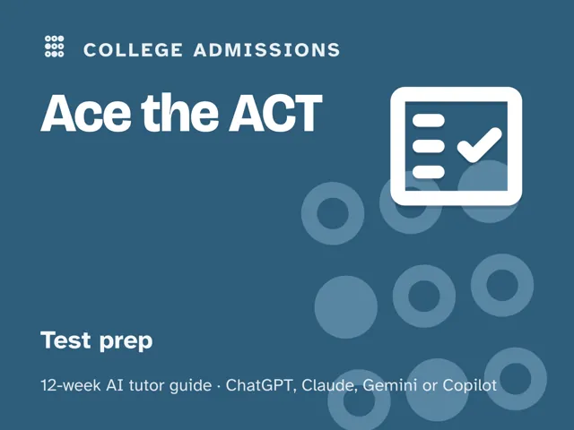 Cover of Ace the ACT