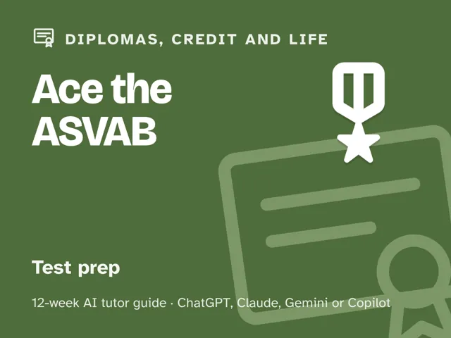 Cover of Ace the ASVAB