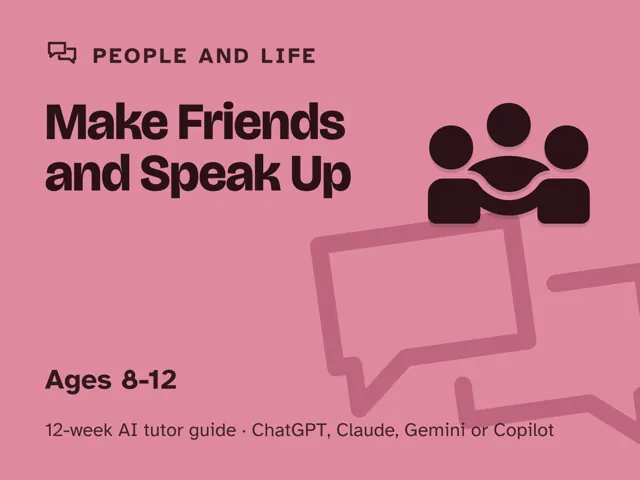 Cover of Make Friends and Speak Up