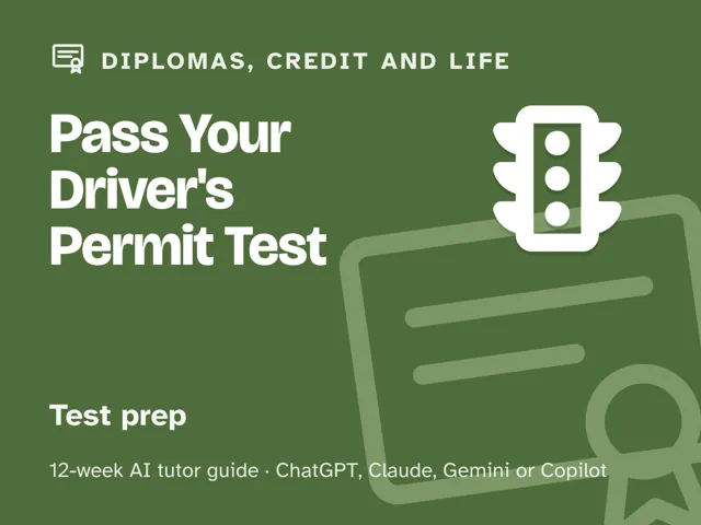 Cover of Pass Your Driver's Permit Test