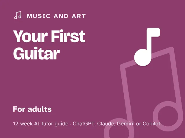 Cover of Your First Guitar