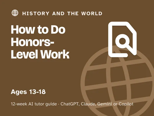 Cover of How to Do Honors-Level Work