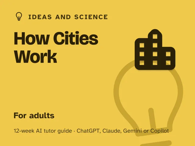 Cover of How Cities Work
