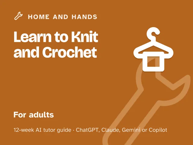 Cover of Learn to Knit and Crochet