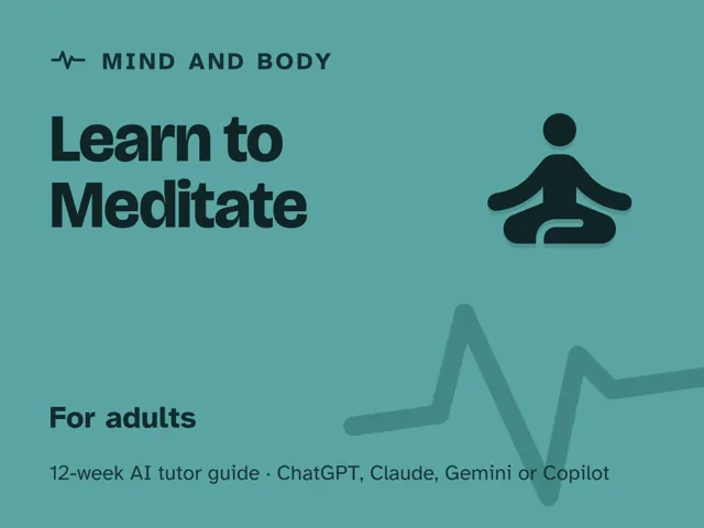 Cover of Learn to Meditate