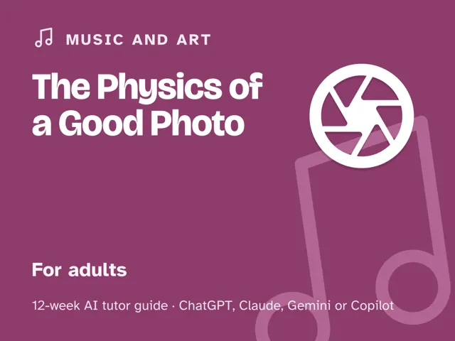 Cover of The Physics of a Good Photo