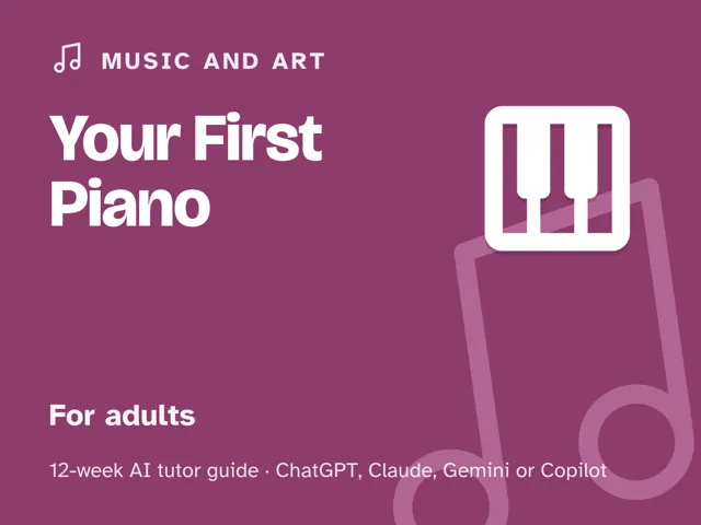 Cover of Your First Piano