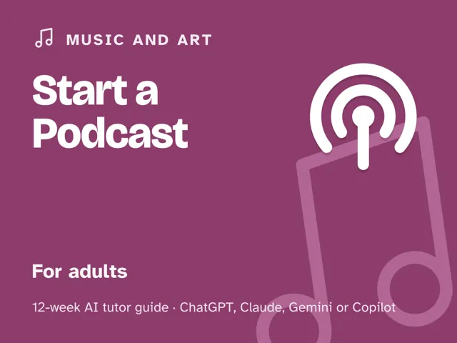 Cover of Start a Podcast