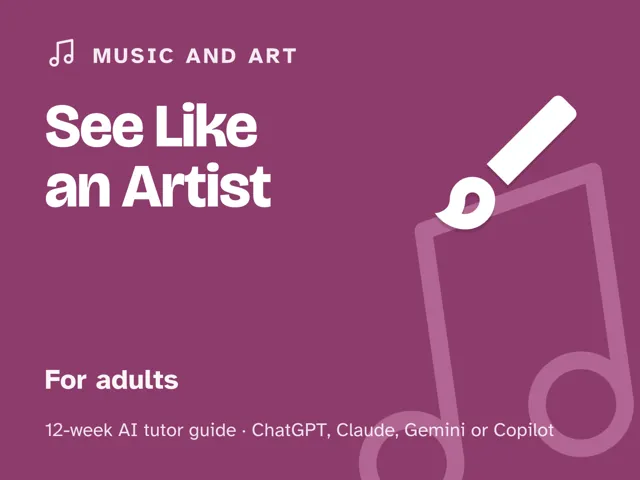 Cover of See Like an Artist