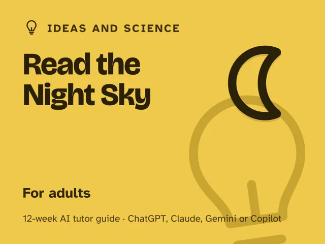 Cover of Read the Night Sky