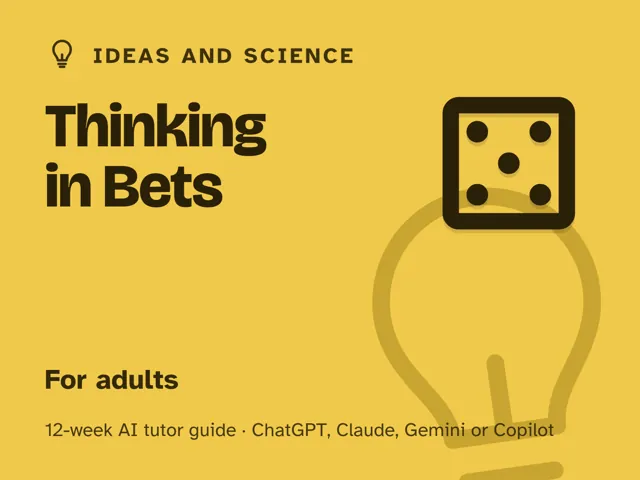 Cover of Thinking in Bets