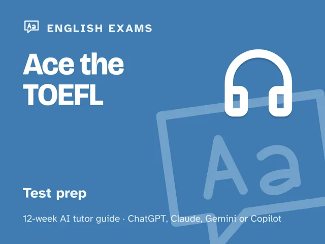 Cover of Ace the TOEFL