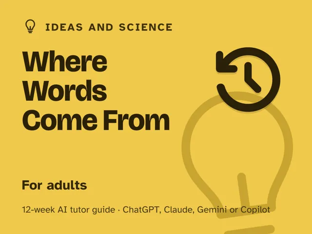 Cover of Where Words Come From